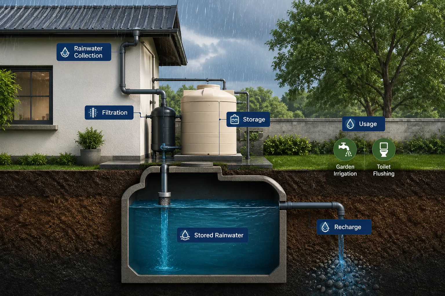 rain water harvesting services